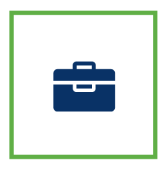 Suitcase icon.